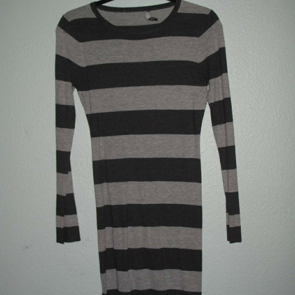 Cozy, light sweater dress.